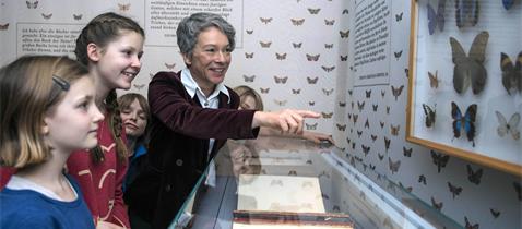 Kinderspur im Historischen Museum Frankfurt mit Dr. Ina Hartwig © Heike Lyding
