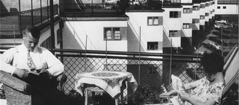 Siedlung Bruchfeldstraße, © Institut für Stadtgeschichte Frankfurt am Main (ISG), S7Wo/12, Dr. Wolff&Tritschler